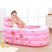 Bathtubs Freestanding Inflatable Thickened Adult Bath Fashionable Folding Bath tub Children's Collapsible Bubble Bath tub Relieve Fatigue - B07H7K2DN8